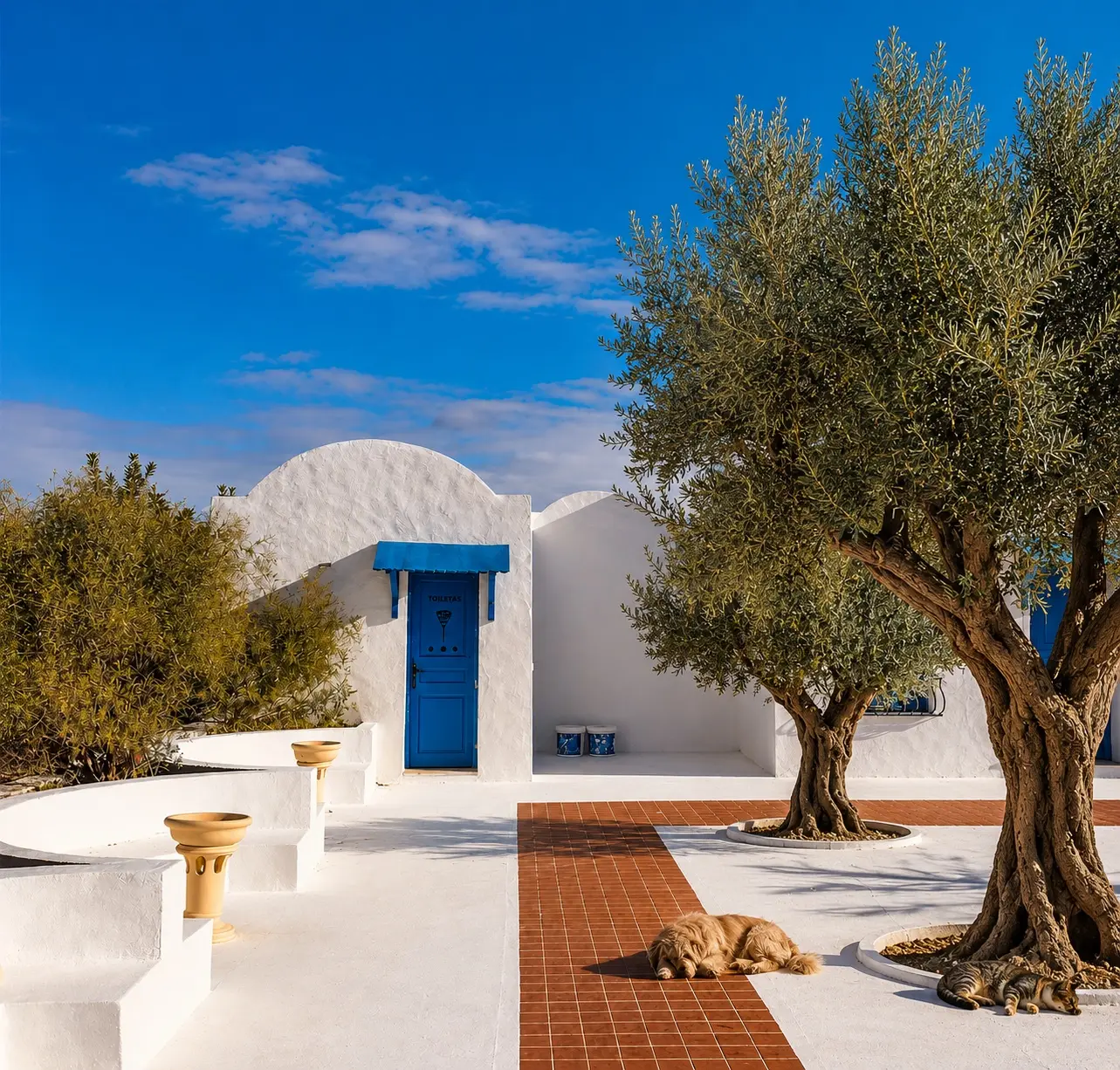 Les Maison Hammamet im Ksar Ezzit Organic Estate